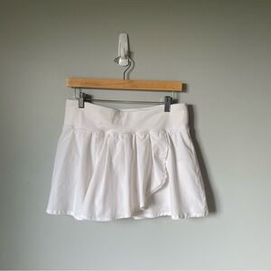 JoyLab White Pleated Mini Skort Size Large